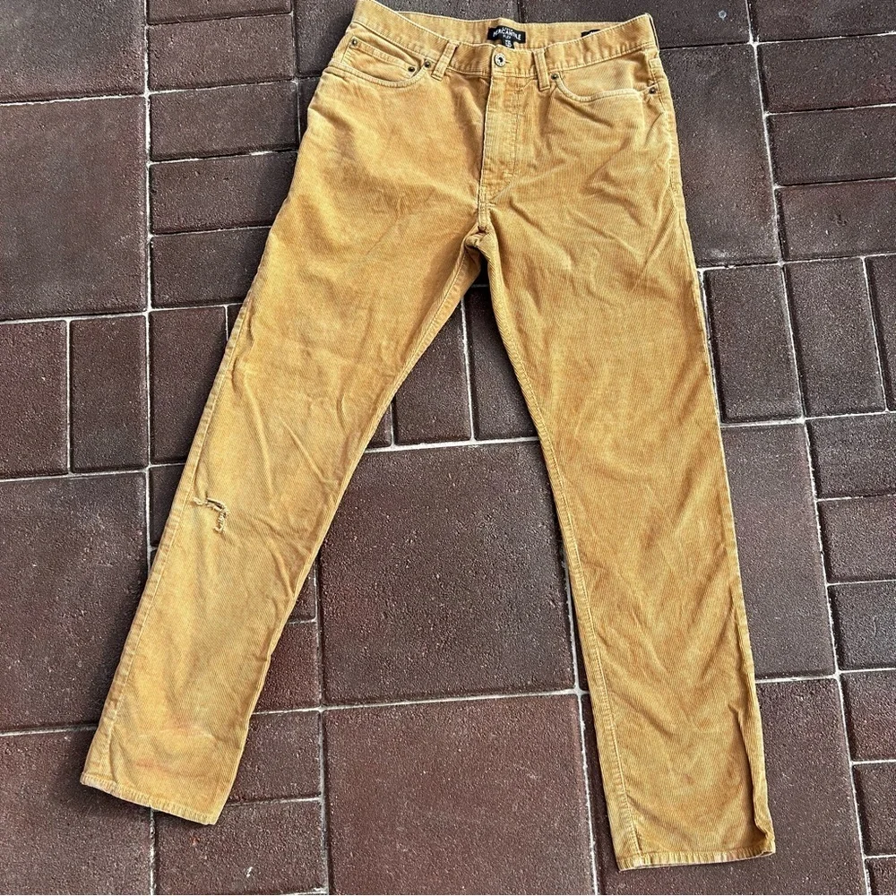 J. CREW Mercantile Flex Men’s Straight Leg Corduroy Pants Size 31/32
